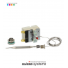 Sicherheitsthermostat Abschalttemp. 220°C 1-polig 1NO 16A Fühler ø 6mm Fühler L 77mm