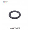516261 Flachdichtung Gummi AD ø 33mm ID ø 25mm Materialstärke 2,5mm für Luftfalle 437098, 2001359, MH101363