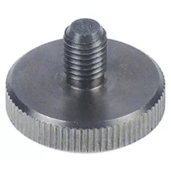 Rändelschraube Gewinde M7 CNS ø 25 mm H 5 mm Gewinde L 5 mm  560409