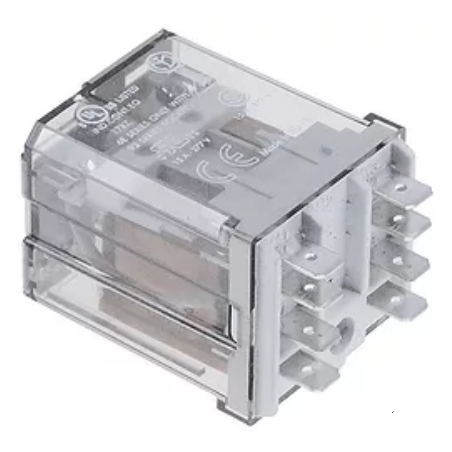 Relais FINDER 230VAC 16A 2CO Anschluss F6,3 250V 2-polig  380955