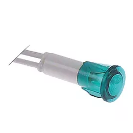 Signallampe ø 10 mm 24 V grün Kabellänge 200 mm