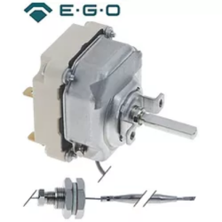 Thermostat T.max. 180°C Arbeitsbereich 100-180°C 3-polig 3NO 16A Fühler ø 6mm Fühler L 133mm