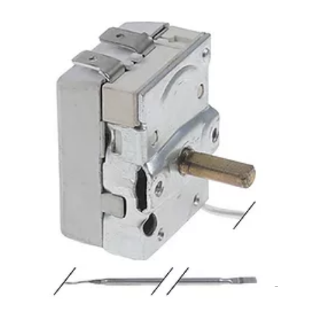 Thermostat T.max. 300°C Arbeitsbereich 50-300°C 1-polig 1NO 16A Fühler ø 3mm Fühler L 165mm