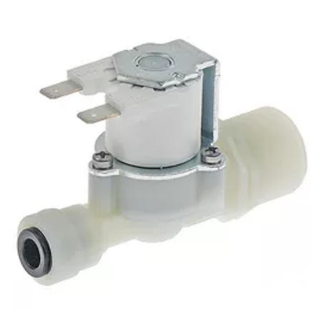 Magnetventil 1-fach gerade Kunststoff T.max. 90 °C Eingang 34 230VAC RPE Einschaltdauer 100 %  370771