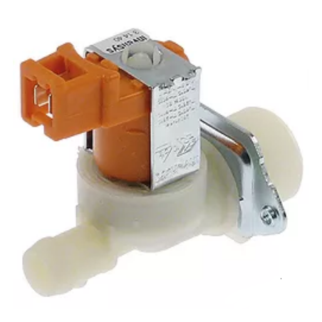Magnetventil 1-fach gerade 230VAC Eingang 34 Ausgang 13,5mm Eingang 5,5lmin T.max. 90°C 374047