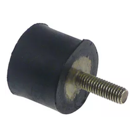 Schwingungsdämpfer Gewinde M6 ø 25 mm H 20 mm Gewinde L 18 mm 441103, 441139, 524046