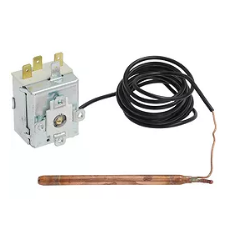 Thermostat T.max. 90 °C 1 -polig 1CO 16 A Fühler ø 6,5 mm Fühler L 95 mm  390421