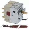 Thermostat IMIT Arbeitsbereich 38-87°C 3-polig 2CO 16A Fühler ø 6,5mm Fühler L 112mm, 391099, TRZ 3415, 544023, T80