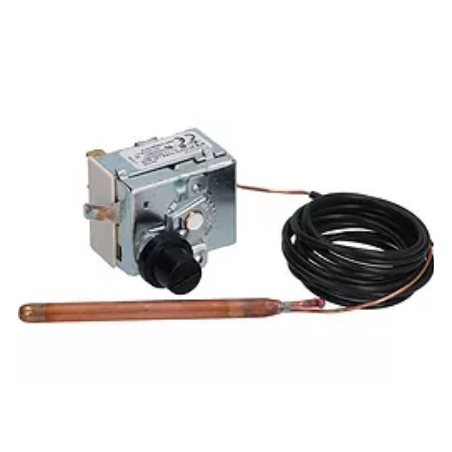Sicherheitsthermostat Abschalttemp. 90-110°C 1-polig 16A Fühler ø 6,5mm Fühler L 87mm, 390194, LS1 8035, 541577,