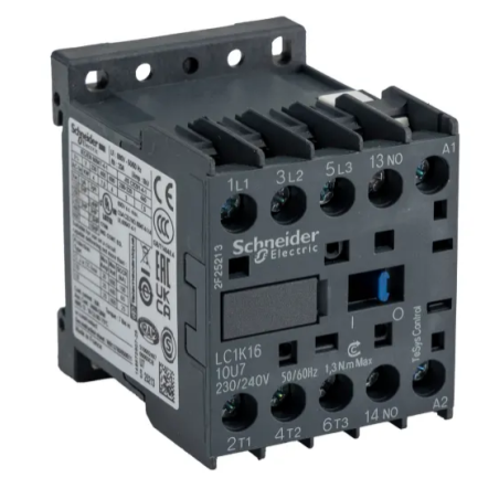 Leistungsschütz LC1K0601U7 AC1 20A 230VAC (AC3400V) 6A2,2kW Hauptkontakte 3NO Hilfskontakte 1NC 380966