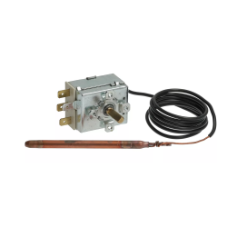 Thermostat IMIT Arbeitsbereich 0-86°C 1-polig 1CO 16A Fühler ø 6,5mm Fühler L 98mm, 390683, TR0440