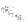 copy of 11,5 mm Magnetventil 3/4 1-fach gerade 230VAC DN10 372017