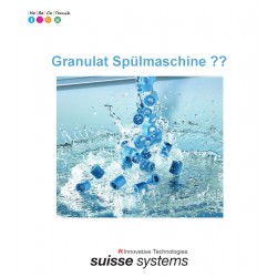 Granulat zu Industrie Spülmaschine Granules