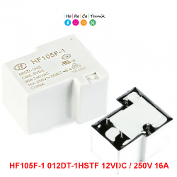 Leistungsrelais HF105F-1 12VDC 240VAC 30A 012DT-HSTF